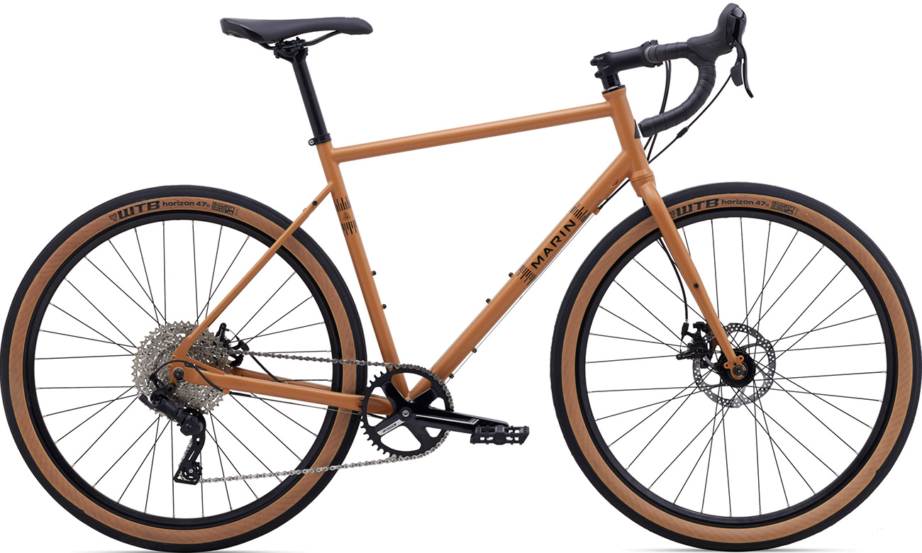 Фотография Велосипед Marin NICASIO+ 27,5" размер XS 2021 Коричневый 